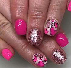 Valentines Nail Dip Ideas, Heart Lollipop Nails, Dip Nails Valentines, Conversation Hearts Nails, Valentines Day Toe Nails, Valentines Toe Nail Designs, Valentine Dip Nails