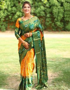 Type: Saree Saree Color: Green & Yellow  Blouse Color: Green & Yellow  Saree Length: 5.5 Mtrs Blouse Length: 0.80 Mtr Fabric: Art Silk Work: Zari Waving Care Instruction: Hand Wash Product Code: 61761 Yellow Green Saree, Green Yellow Art, Organza Silk Saree, Yellow Saree, Yellow Art, Yellow Blouse