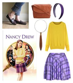 an image of a woman's outfit and accessories for her role in the tv show clue