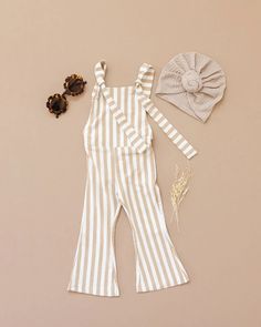 Hippie Vibes Jumpsuit in Beige Stripes Trendy Beige Summer Jumpsuits And Rompers, Trendy Beige Jumpsuits And Rompers For Summer, Trendy Beige Summer Jumpsuit/romper, Beige Cotton Jumpsuits And Rompers For Summer, Beige Cotton Jumpsuits And Rompers For Spring, Chic Beige Cotton Jumpsuits And Rompers, Chic Beige Cotton Jumpsuit, Summer Cream Overall Jumpsuits And Rompers, Trendy Beige Jumpsuits And Rompers For Spring