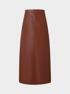 The Leather A-Line Skirt-Cognac is a versatile addition to any wardrobe. The A-line silhouette flatters all body types while the cognac color and leather-like material add a touch of sophistication. Leather A Line Skirt, All Body Types, Leather Pleated Skirt, Cognac Color, A Line Skirts, Body Types, Cognac, Leather Skirt, A Line