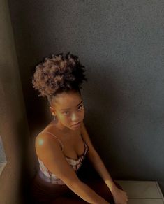 Cute Hairstyles For Type 4 Hair, Natural Hair Poses, Black Women Afro Hairstyles, 4c Natural Hair Aesthetic, Afro Pictures, Curly Hairstyles Type 4, Twists On Natural Hair Short, Aesthetic 4b Hairstyles, Styling 4c Hair