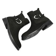 If you're looking for a budget-friendly footwear option without compromising on style, consider these handmade ankle boots. Crafted from high-quality genuine leather with a pointed toe and solid pattern, these boots offer a perfect fit. The zipper closure adds convenience to your style, and the rubber outsole and synthetic leather insole ensure all-day comfort. Achieve a trendy motorcycle style effortlessly with these men's boots!Specificationsis_handmade: YesUpper-Genuine Leather Type: Cow LeatherUpper Material: Genuine LeatherToe Shape: round toeStyle: British StyleShaft-Genuine Leather Type: Cow LeatherShaft Material: Genuine LeatherSeason: Spring/AutumnPattern Type: SolidOutsole Material: Genuine LeatherOrigin: Mainland ChinaModel Number: NewBoot1Lining-Genuine Leather Type: Cow Leathe Winter Suede Ankle-high Chelsea Boots, Fall High-top Suede Chelsea Boots, Business Chelsea Boots With Snip Toe For Winter, Trendy Pointed Toe Chelsea Boots For Winter, Suede Martin Boots With Leather Sole, Winter Chelsea Boots With Snip Toe And Leather Sole, Winter Chelsea Boots With Leather Sole And Snip Toe, Winter Leather Sole Chelsea Ankle Boots, Winter Chelsea Ankle Boots With Leather Sole