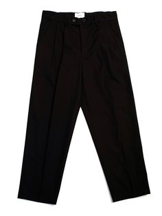 Editor's NotesNORD STUDIO's pants with two tucks on the front and standard fit.- Button and zipper closure- Two tuck on the front- Standard fit- 100% Cotton material- Versatile itemMeasurements(in.)M(2)/L(3)- Total length: 40.15 / 40.94 in.- Waist: 16.53 / 17.32 in.- Front rise: 9.84 / 10.43 in.- Thigh: 12.99 / 13.77 in.- Hem: 7.87 / 8.66 in.Model infoMan - Height: 6'06 Fitting size LComposition & Care- 100% Cotton- Please check the care labelDesigner- by NORD STUDIO Classic Wide Leg Bottoms With Button Zip Fly, Formal Ankle Pants With Button Closure, Classic Relaxed Fit Bottoms With Button Zip Fly, Classic Bottoms With Button Zip Fly For Business Casual, Straight Pants For Workwear With Button Zip Fly, Classic Trousers With Button Closure, High-waisted Business Pants With Button Closure, Business High-waisted Pants With Button Closure, Classic Tapered Ankle-length Bottoms