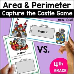 the castle game is being played by two children