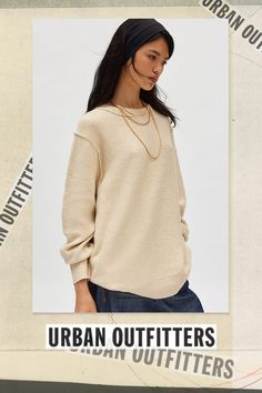 BDG sweater in a slouchy, oversized fit. Designed in a soft & stretchy knit featuring a crew neckline, drop shoulder long sleeves and ribbed knit trim throughout. Topped with color-blocking for a retro touch. Only at Urban Outfitters. Features BDG Oaklyn oversized crew neck pullover sweater Color block sweater Soft and stretchy knit Ribbed knit trim throughout Crew neckline with drop shoulder long sleeves Color-blocking across the bodice and sleeves Oversized fit Regular length Easy pull-over st