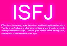 ISFJ, though I'm not really sure what conscientious means... School Celebration