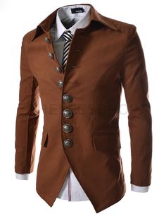 This looks familiar Mode Steampunk, Business Jacket, Men Suit, Steampunk Clothing, Suit Design, Fashion Night, Mens Luxury, Mens Fashion Summer