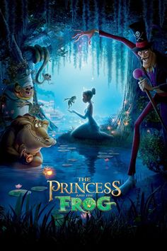 the princess and the frog movie poster