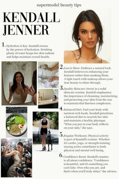 Stile Kendall Jenner, Gisele Bundchen, Healthy Lifestyle Inspiration