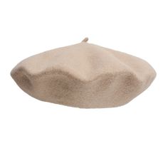 Cute wool LIGHT BEIGE BERET with antenna. Berets are handmade in Poland of 100% soft wool. It is NEW with TAGS. *Diameter: 29cm *Material: 100% wool *Size: universal Brown Wool Beret For Fall, Classic Wool Beret For Fall, Elegant Wool Beret For Winter, Elegant Wool Winter Beret, Beige Flat Cap Beret For Winter, Cream Wool Hat For Fall, Beige Beret, Yellow Beret, Brown Beret