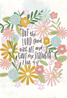 But the Lord stood with me Encouragement Card In My Thoughts And Prayers, Christian Bible Quotes, Biblical Verses, Bible Verse Art, Inspirational Bible Quotes, Bible Verses Quotes Inspirational, Bible Quotes Prayer, Encouragement Cards