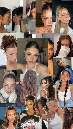 Pretty Hair Cuts, Cute Hairstyles For School, Preppy Inspiration, 90s Hairstyles, Curly Hair Routine, Sporty Hairstyles, Baddie Hairstyles, Hair Routines