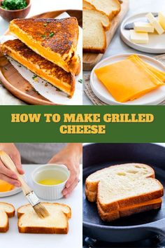 how to make grilled cheese