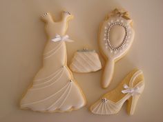 WEDDING COOKIES | Flickr - Photo Sharing! Shower Cookies, Pretty Cookies