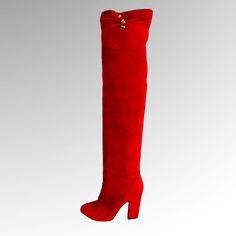 Rare! Sigerson Morrison Red Otk Suede Boots Size 8 B - Very Good Condition Overall. Some Blemishes From Storage- See Photos! Very Soft Luxurious Suede. Beautiful Shade Of Red. Pull On Style. - 4.25” Heel, Almond Toe - Pictures Are The Most Accurate Descriptor Of Condition. Please Examine Carefully. Red High Heel Winter Boots, Chic Boots With Red Sole And Round Toe, Elegant Heeled Boots With Red Sole For Winter, Formal Winter Boots With Red Sole, Chic Red Winter Boots, Red Leather Knee-high Boots For Fall, Red Suede Boots For Winter, Red Suede Boots For Formal Occasions, Suede High Heel Boots With Red Sole