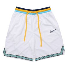 Men's Nike DNA Contrast Color Stitching Basketball Sports Shorts White BV9447-101 Basketball Clothes, Sports Shorts, Shorts Men, Shorts White, Basketball Shorts, Cute Fits, Sport Shorts, Men's Nike, Girls Tshirts