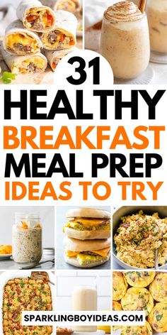 Kickstart your mornings with our breakfast meal prep ideas for the week! Explore easy healthy breakfast ideas that save time and cater to all diets. Dive into our make-ahead breakfast recipes for a stress-free morning. Whether you're looking for high-protein breakfasts, gluten-free breakfasts, or vegan or vegetarian breakfasts, we've got you covered. From breakfast smoothies and overnight oats, energy balls, and bars, to breakfast casseroles, there are tons of easy breakfast on the go recipes. Oats Energy Balls, Quick High Protein Breakfast, High Protein Low Carb Breakfast, Breakfast Meal Prep Ideas, Low Fat Breakfast, Healthy Make Ahead Breakfast, Energy Breakfast