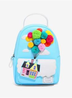 Cheap Playful Backpack For Disney Trips, Grape Soda Pin, Up Carl And Ellie, Paradise Falls, Cute Mini Backpacks, Backpack Organization, Disney Pixar Up, Money Jars, Disney Up