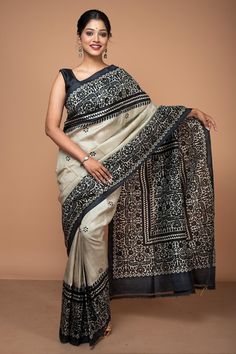 Traditional Pure Silk Saree in Black and Kasish Combination Silk Mark Certified Indian Silk Saree - Etsy Saree In Black, Block Print Saree, Black Pure, Indian Silk Sarees, Pure Silk Saree, Black Saree, Saree Trends, Silk Sarees Online, Traditional Sarees