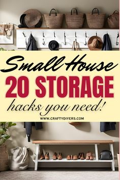 small house 20 storage hacks you need