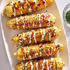 grilled corn on the cob with ranch dressing