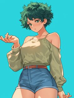 #bakugoukatsuki #izukumidoriya #genderbend #bkdk #deku #kacchan #aigenerated #ktdk #femdeku #myheroacademiafanart Izuku Genderbend, Female Izuku, Fem Izuku, Female Deku, Fem Deku