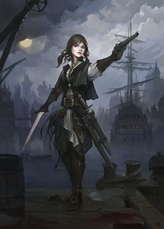 Art of CG Girls Homebrew Classes 5e, 5e Classes, Dnd Subclasses, Homebrew Classes, Dnd Homebrew, A Darker Shade Of Magic, Dnd Classes, Pirate Art, Heroic Fantasy