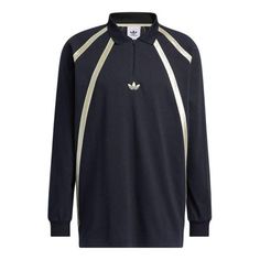 Adidas Logo Athleisure Tops With Relaxed Fit, Sportswear Top With Three Stripes And Relaxed Fit, Three Stripes Relaxed Fit Sportswear Top, Relaxed Fit Sportswear Top With Three Stripes, Sportswear Tops With Three Stripes Branding For Streetwear, Striped Sportswear Tops For Streetwear, Three Stripes Long Sleeve Sportswear Top, Adidas Three Stripes Streetwear Top, Adidas Three Stripes Tops For Streetwear