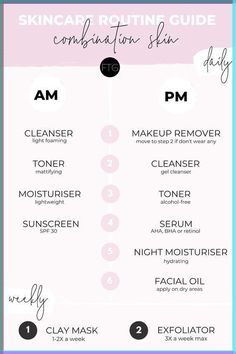 Here is a simple night time and morning face care routine for clear glowing skin! #clearskin #skincare #everyday Teknik Makeup, Skincare For Combination Skin, Face Routine, Face Care Routine, Clear Glowing Skin, Night Moisturizer, Simple Skincare Routine, Morning Skincare, Moisturizing Toner