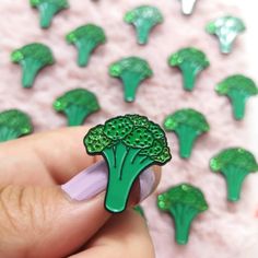 Soft Enamel Pin BROCCOLI Glitter Vegetable Pin Food Lapel - Etsy Cheap Green Enamel Pin, Broccoli Vegetable, Acrylic Pins, Soft Enamel Pins, Food Pin, Pin Image, Soft Enamel, Brooches Handmade, Metal Pins