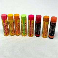 New Lot Of 8 See Pics For Flavors You Will Receive Everything In Pics G36-58 Burts Bees Lip Gloss, Burt's Bees Pomegranate, Burts Bees Makeup, Watermelon Lip Balm, Aloe Lips, Burts Bees Lip Balm, Berry Sorbet, Burts Bees Lip, Natural Lip Gloss