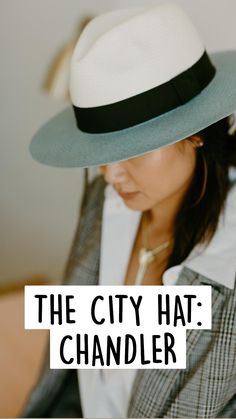 THE CITY HAT: CHANDLER

A spin on the authentica Panama hat, this two toned toquilla straw fedora is a modernized version of a classic. Wear it with a white t-shirt  and jeans while you stroll the farmer's market before throwing on a blazer and heels and meeting your friends for happy hour. This hat is an instant style maker sure to turn heads and make you feel as hip as you look.

THE CITY HAT: DEZI

A spin on the authentica Panama hat, this two toned toquilla straw fedora is a modernized version of a classic. Just like our city hat: Chandler, this hat features a cool color block of light blue and white with a fresh flat straight brim. Perfect for inside or outside - this hat definitely has a VIBE. 

Since our hats are hand-dyed and handcrafted, each hat is one of a kind and may differ Classic Wear, Farmer's Market, White T Shirt