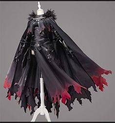 Jeanne D Arc Alter, Cosplay Clothes, Fantasy Clothes, Armor Clothing, Old Fashion Dresses, Fantasy Gowns, Fantasy Costumes, Fate Grand Order, Fashion Design Drawings