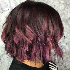 Mauve Hair Color, Chocolate Mauve Hair, Mauve Hair, Extremely Damaged Hair, Lavender Brown, Pink Shades, Cool Hair Color, Gold Hair