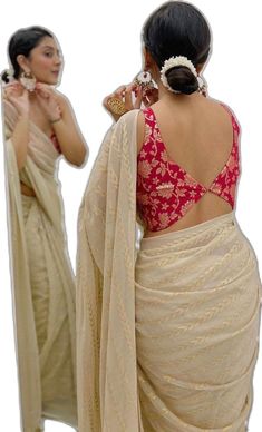 Model Blouse Designs Latest, Blouse Hacks, Blouse Neck Designs Latest, Blouse Design Back Neck, Saree Blouse Back, Saree Jacket, Sleeveless Blouse Saree, Latest Blouse Designs