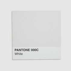 the pantone white book is open and ready to be used in any type of project