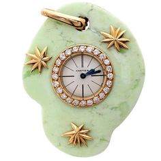 Cartier Paris Rare Art Deco Jade Pocket Watch Pendant by Edmond Jaeger - TMW Jewels Co. Cartier Pendant, Watches Cartier, Paris Art Deco, Bijoux Art Deco, Watch Pendant, Art Deco Watch, Pendant Watch, Star Burst, Vintage Pocket Watch