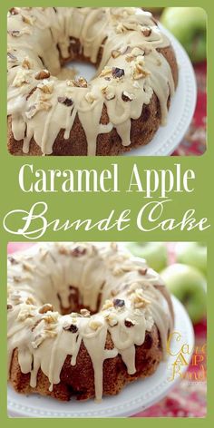 an image of caramel apple bundt cake