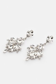 Jeweled Drop Statement Earrings Statement Drop Earrings, Well Lights, Pierced Jewelry, Quick Delivery, Statement Earrings, How To Find Out, Buy Online, Shop Now