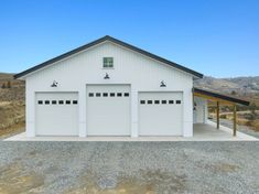 Shops with Living Spaces — Western Ranch Buildings LLC. Garage Transformation, Metal Shop Building, Backyard Barn, Post Frame Building, Barn Shop, Building A Garage, Post Frame