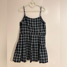 H&M Plaid Pleated Dress Size: Large New With Tags H&m Black Mini Dress For Day Out, H&m Cotton Mini Dresses, H&m Cotton Mini Dress For Day Out, H&m Sleeveless Mini Dress Casual, H&m Casual Sleeveless Mini Dress, H&m Casual Mini Dress For Day Out, Casual H&m Mini Dress For Day Out, H M Dresses, Hm Dress