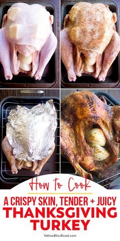 how to cook a crispy skin tender and juicy thanksgiving turkey for the whole family