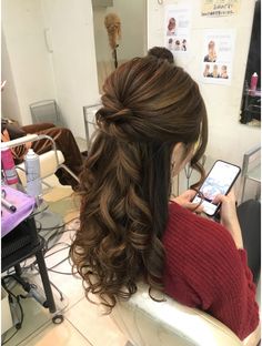 Bridesmaid Hair Inspo, Formal Hairstyles For Long Hair, Wedding Hair Up, Guest Hair, Graduation Hairstyles