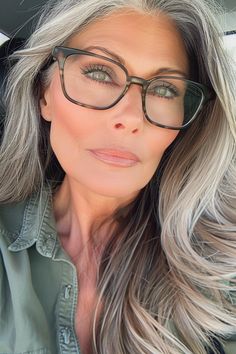 27 Best Long Hairstyles For Women Over 50 Long Hair Over 50 Older Women, Afro Hairstyles Women, Long Hair Older Women, Short Afro Hairstyles, Hair And Glasses, Long Hairstyles For Women, Long Layer, Grey Blonde Hair