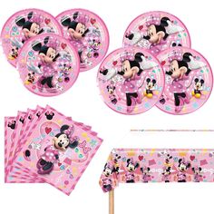 PRICES MAY VARY. 【Package Includes】 10*7inch Plates, 10*9inch Plates, 20*Napkins, 1*Tablecover, ideal for Minnie Mouse Birthday Party Supplies. 【High Quality】 All of Minnie Mouse Birthday Decorations are made from premium material, very durable, sturdy and non-toxic for kids. The tableware set is Food Grade and BPA - Free. 【Unique Design】 The vivid print and vibrant colors of our Minnie Mouse party supplies set will create the most celebratory atmosphere for you and your guests. With its stylish design and cute characters, it's sure to be a hit with both kids and adults! 【Wide Application】 Our Minnie Mouse Birthday Decorations kit are suitable for most events, such as Minnie Mouse themed party, dining, outdoor activities, can create an enjoyable and active atmosphere to these scenes. If yo Minnie Mouse Party Supplies, Minnie Mouse Party Decorations, Minnie Mouse Birthday Decorations, Minnie Mouse 1st Birthday, Minnie Birthday Party, Mickey Mouse Birthday Party, Minnie Mouse Birthday Party, Minnie Mouse Girl, Minnie Birthday