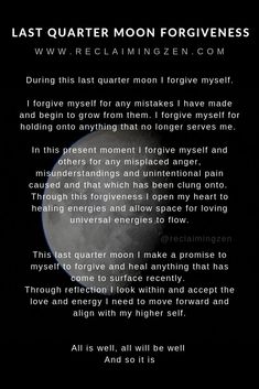 Full Moon Affirmations, Moon Affirmations, Last Quarter Moon, Happy Full Moon, Full Moon Spells, My Moon Sign, Witchcraft Spells For Beginners, Moon Magick