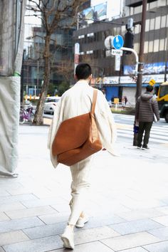 Y. & SONS Mens Kimono, Orange Backpacks, Upcycled Bag, Weekend Travel Bags, Oversized Bag, Oversized Tote Bag, Ralph Lauren Denim, Leather Gifts, Fabric Bag