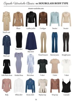 A Comprehensive Guide to the Hourglass Body Shape Outfit Ideas Romantic Body Type, Hourglass Capsule Wardrobe Fall, Hour Glass Outfits Aesthetic, Winter Coat For Hourglass Shape, Hourglass Wardrobe Capsule, Hourglass Outfits Casual Classy, Capsule Wardrobe Hourglass Shape, Hourglass Capsule Wardrobe, Hourglass Style Outfit Ideas