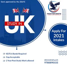 an advertisement for the uk study in finance program